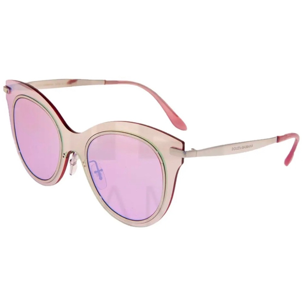 Dolce & Gabbana Sunglasses in Pink and Silver